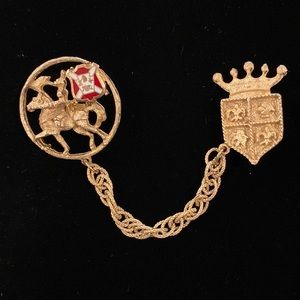 Vintage Chatelaine Pin